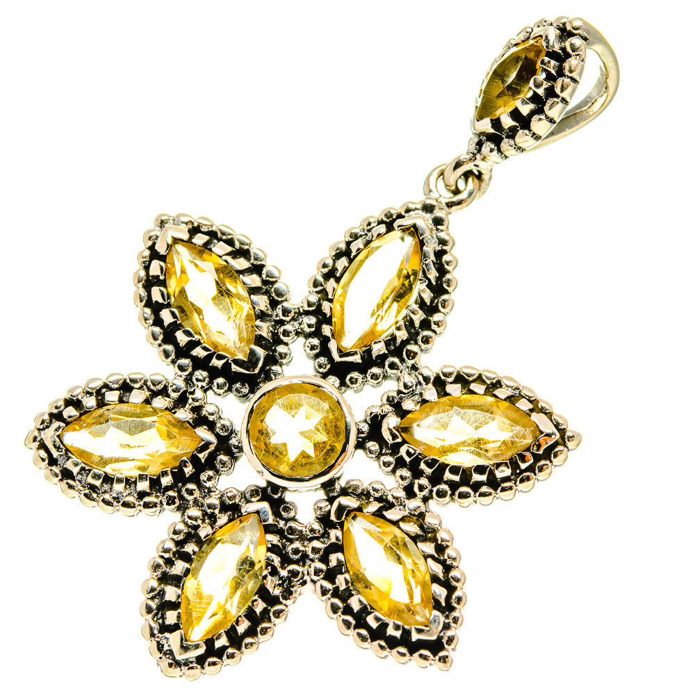 Citrine Pendants handcrafted by Ana Silver Co - PD760033