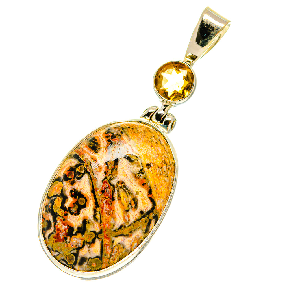 Poppy Jasper Pendants handcrafted by Ana Silver Co - PD760035