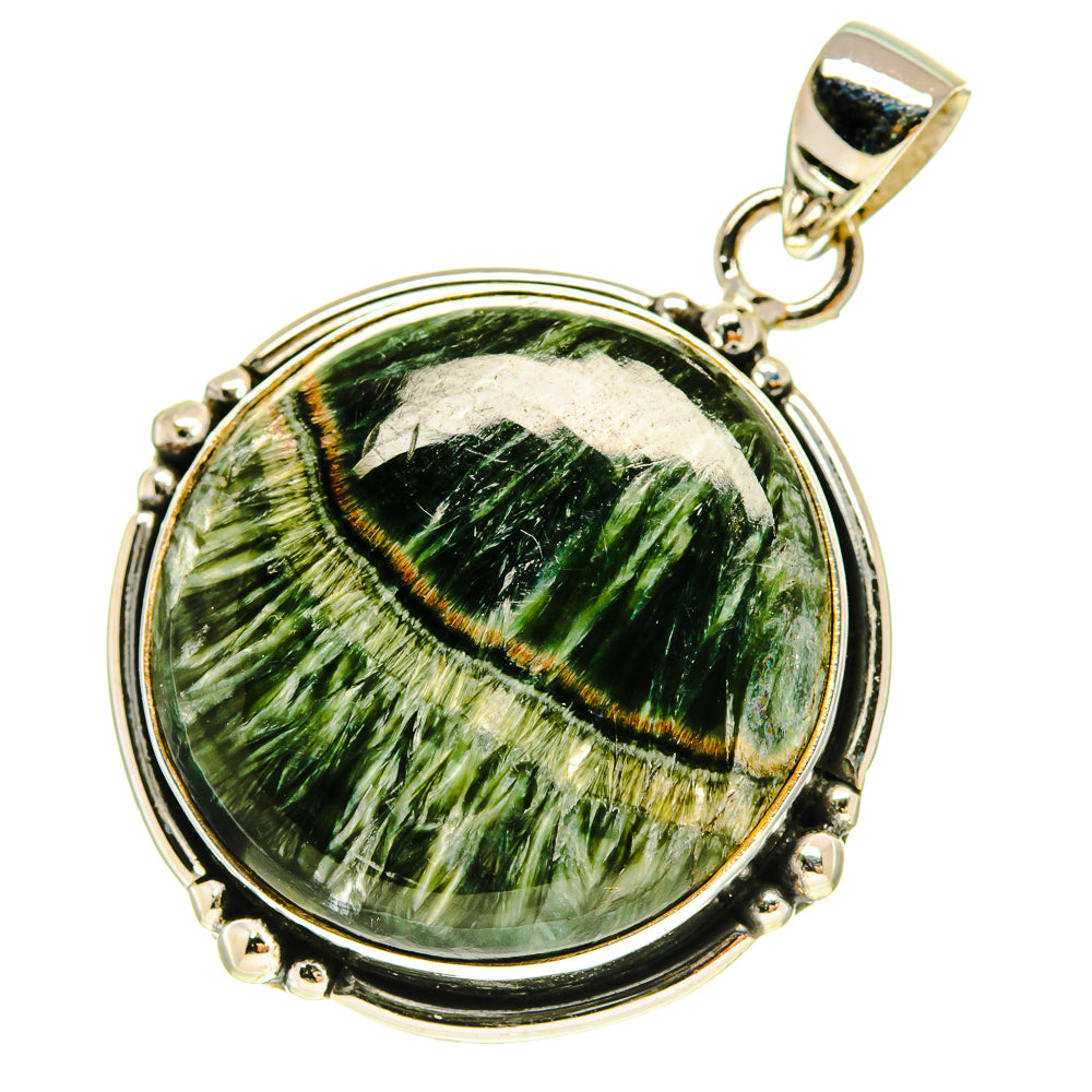 Seraphinite Pendants handcrafted by Ana Silver Co - PD760042