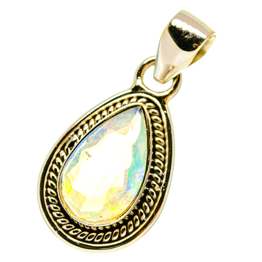 Ethiopian Opal Pendants handcrafted by Ana Silver Co - PD760047