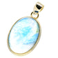 Blue Fluorite Pendants handcrafted by Ana Silver Co - PD760054