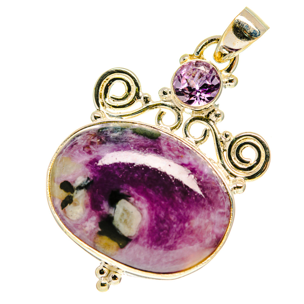 Tiffany Stone Pendants handcrafted by Ana Silver Co - PD760057