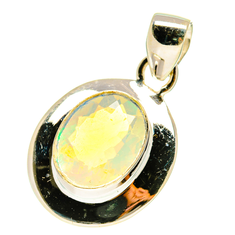 Ethiopian Opal Pendants handcrafted by Ana Silver Co - PD760062