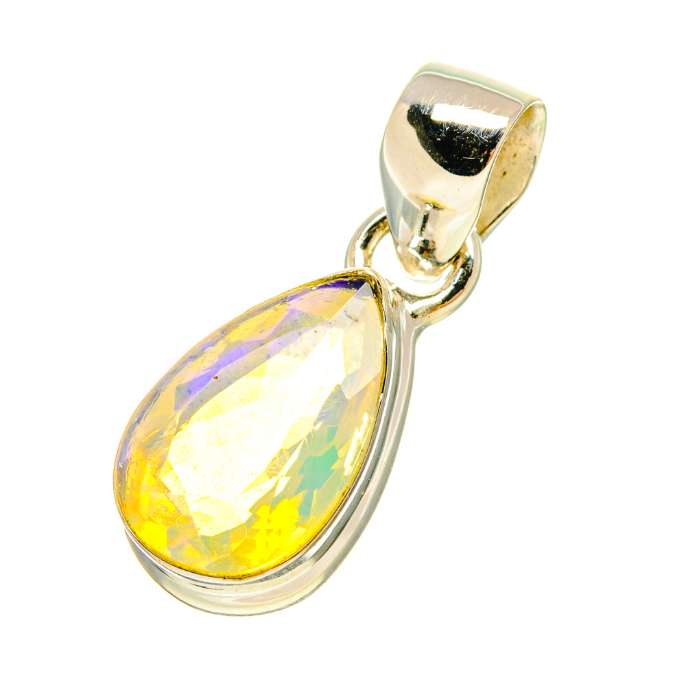 Ethiopian Opal Pendants handcrafted by Ana Silver Co - PD760065