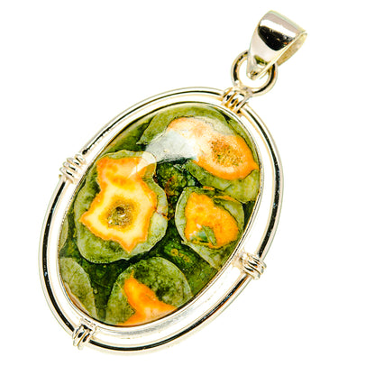 Rainforest Opal Pendants handcrafted by Ana Silver Co - PD760069