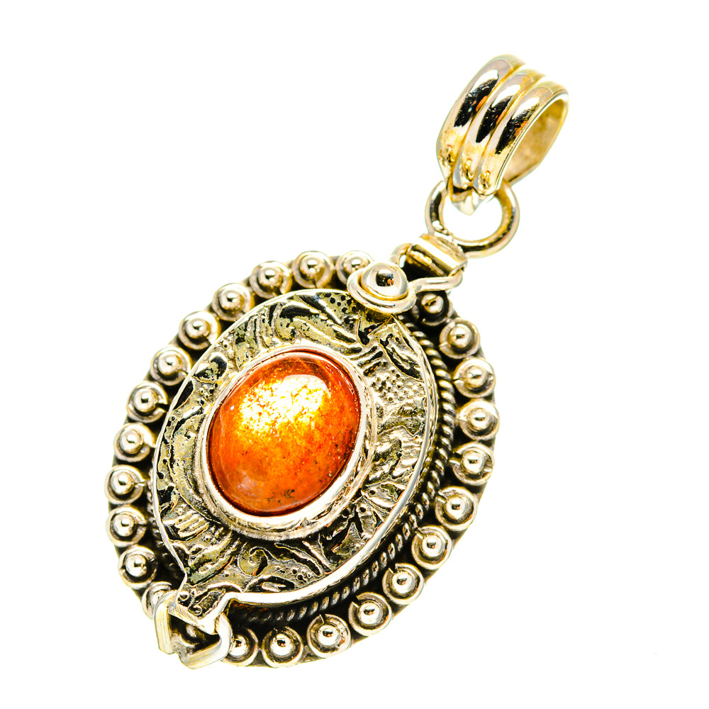 Sunstone Pendants handcrafted by Ana Silver Co - PD760093