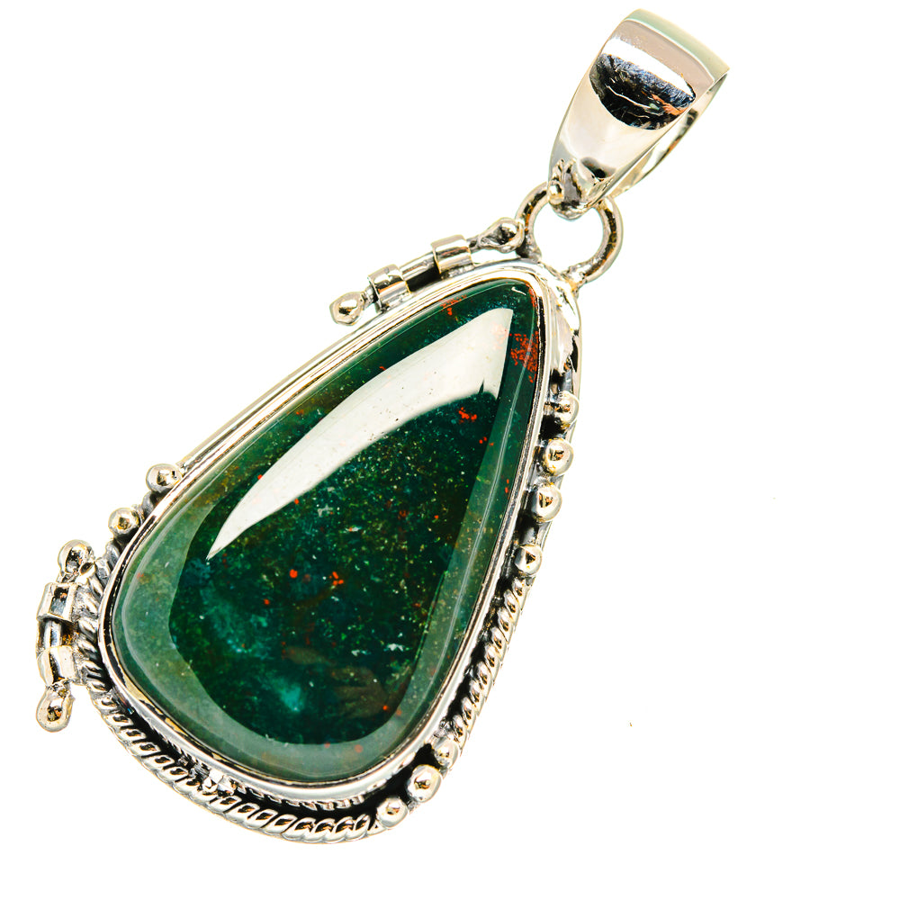 Bloodstone Pendants handcrafted by Ana Silver Co - PD7601