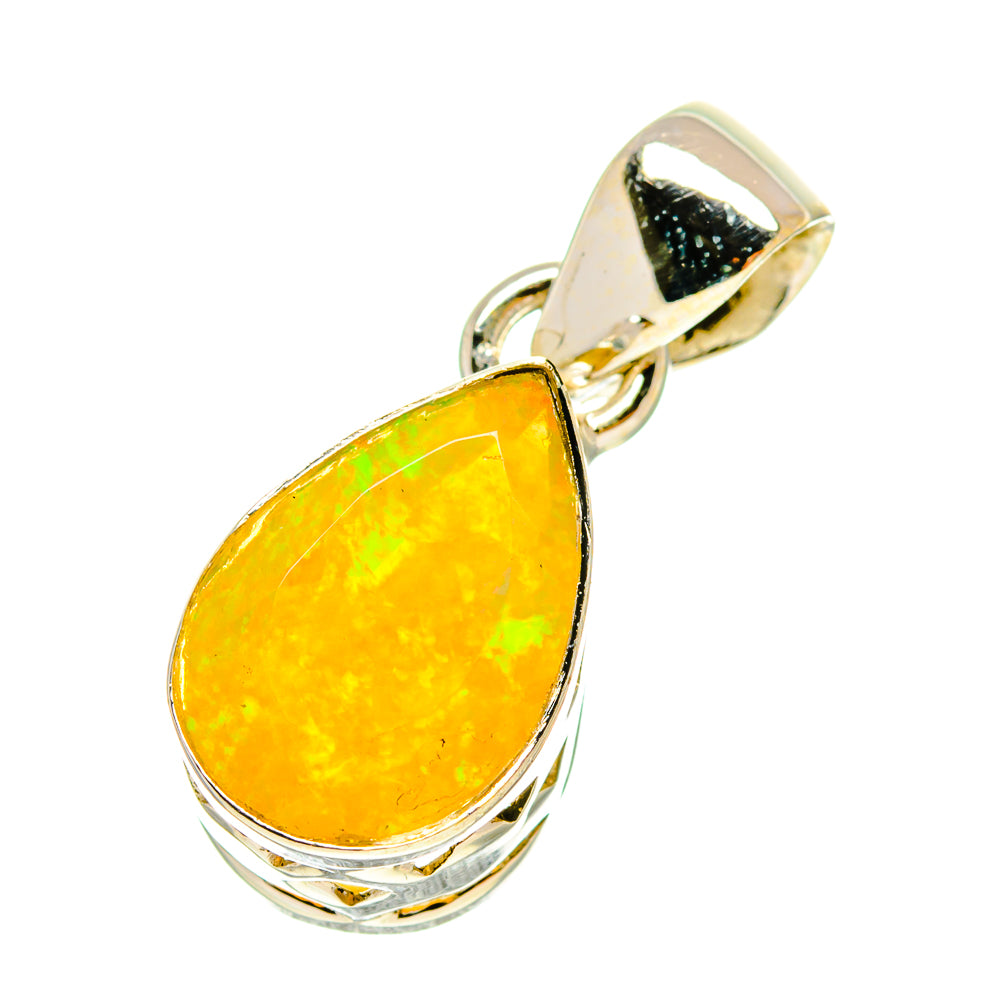 Ethiopian Opal Pendants handcrafted by Ana Silver Co - PD760103