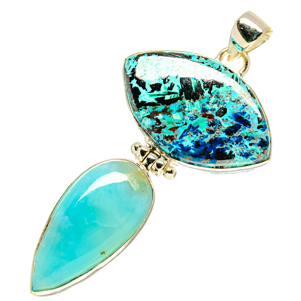 Shattuckite Pendants handcrafted by Ana Silver Co - PD760111