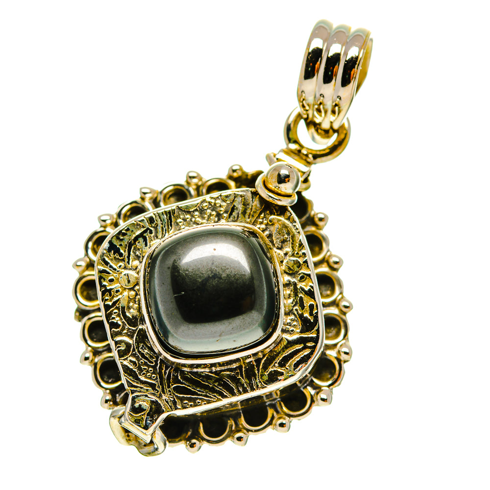 Hematite Pendants handcrafted by Ana Silver Co - PD760112