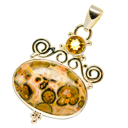 Poppy Jasper Pendants handcrafted by Ana Silver Co - PD760121