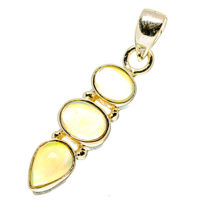 Ethiopian Opal Pendants handcrafted by Ana Silver Co - PD760135