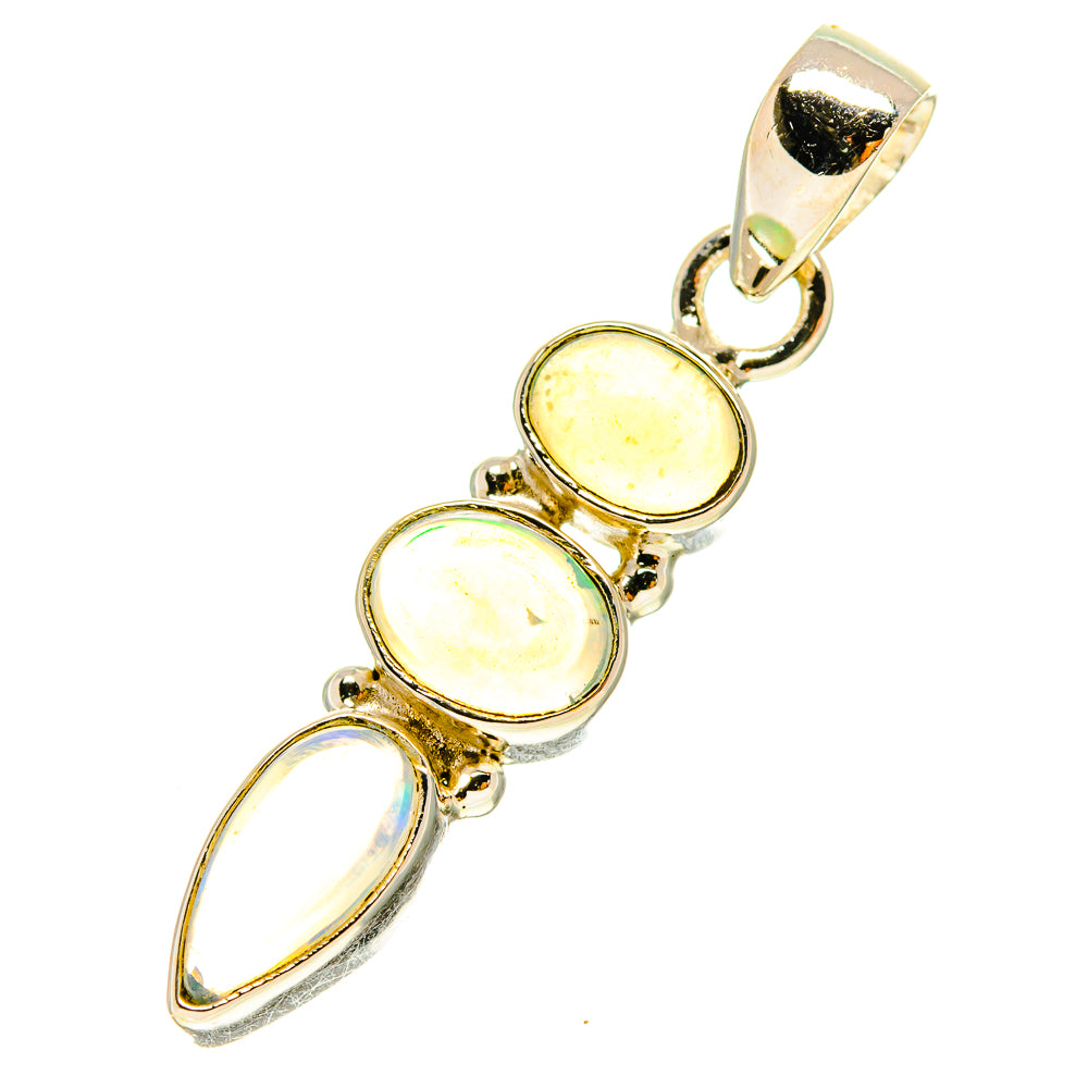 Ethiopian Opal Pendants handcrafted by Ana Silver Co - PD760139