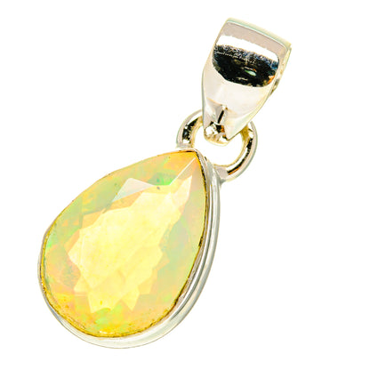 Ethiopian Opal Pendants handcrafted by Ana Silver Co - PD760140