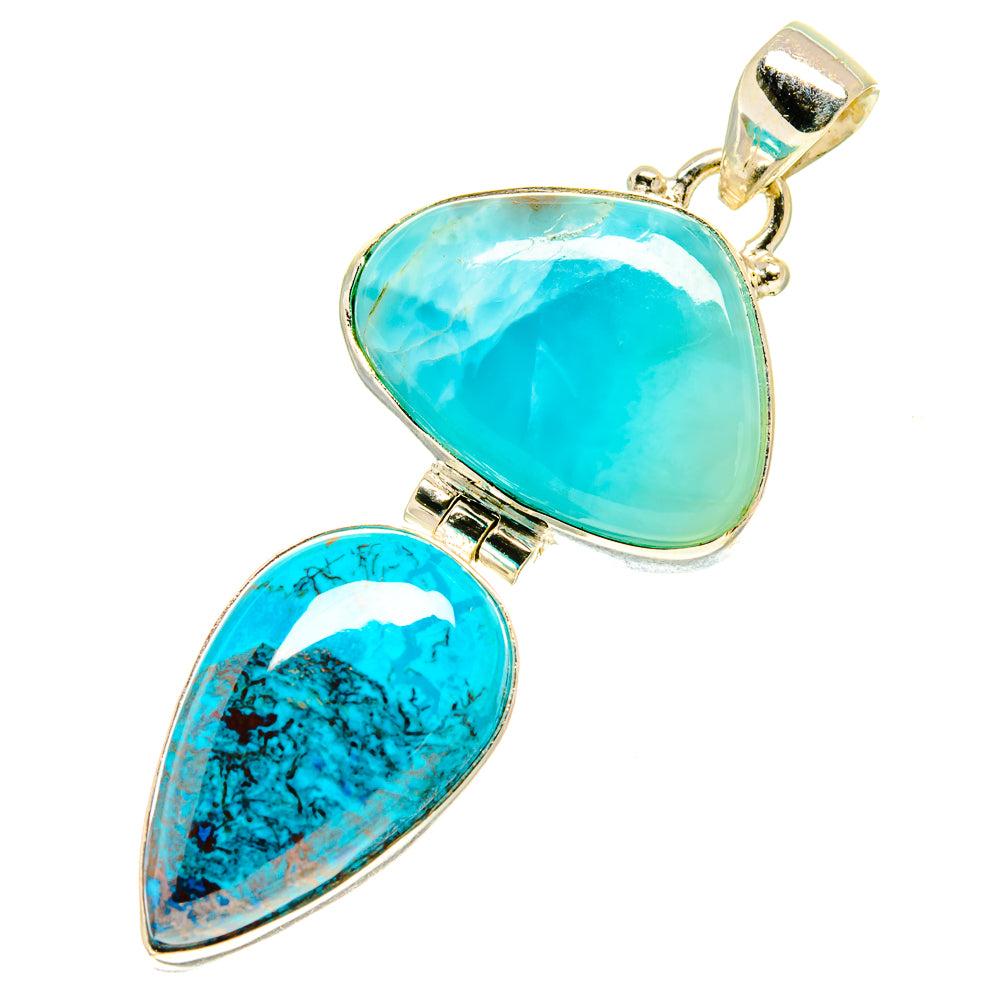 Shattuckite Pendants handcrafted by Ana Silver Co - PD760145