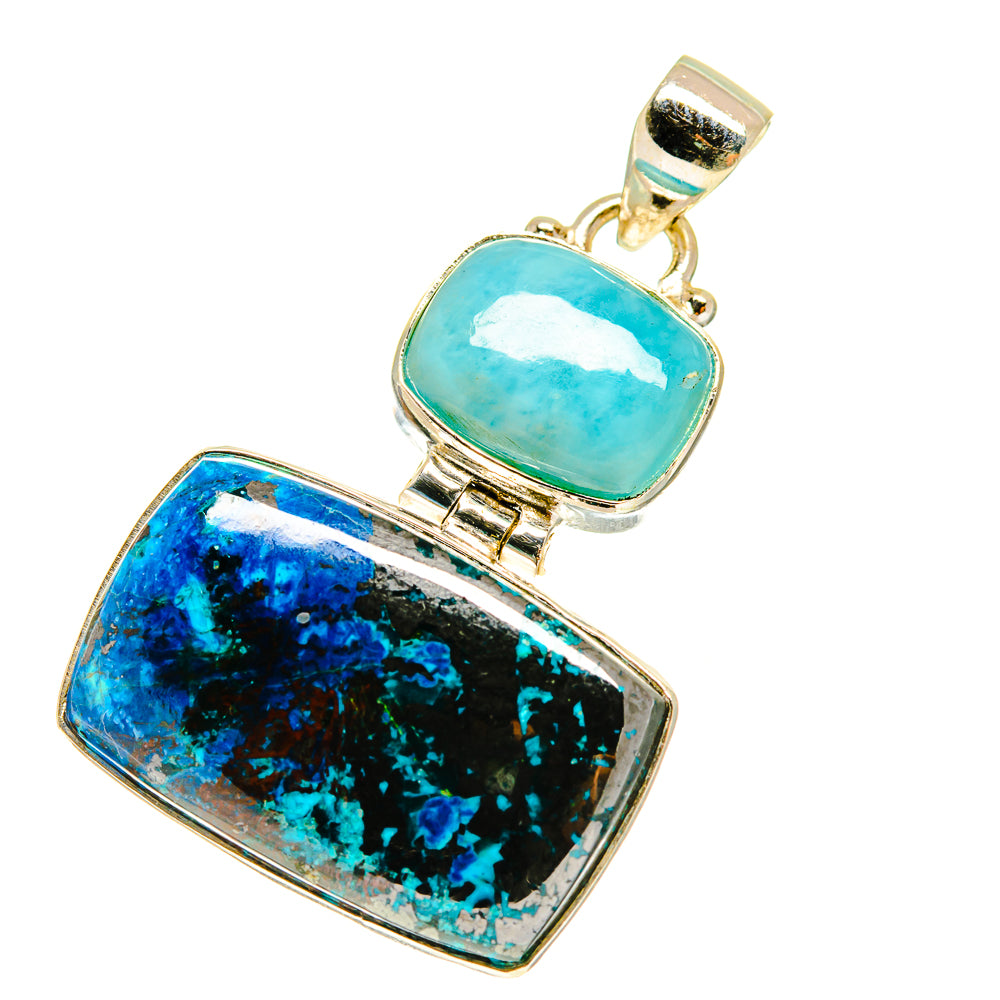 Shattuckite Pendants handcrafted by Ana Silver Co - PD760151