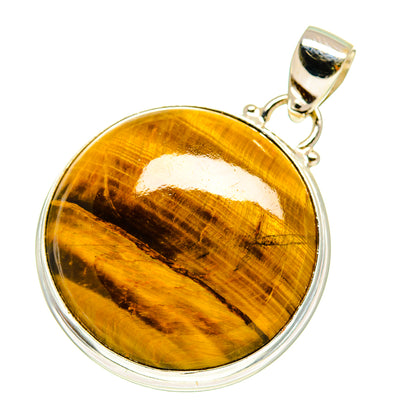 Tiger Eye Pendants handcrafted by Ana Silver Co - PD760153