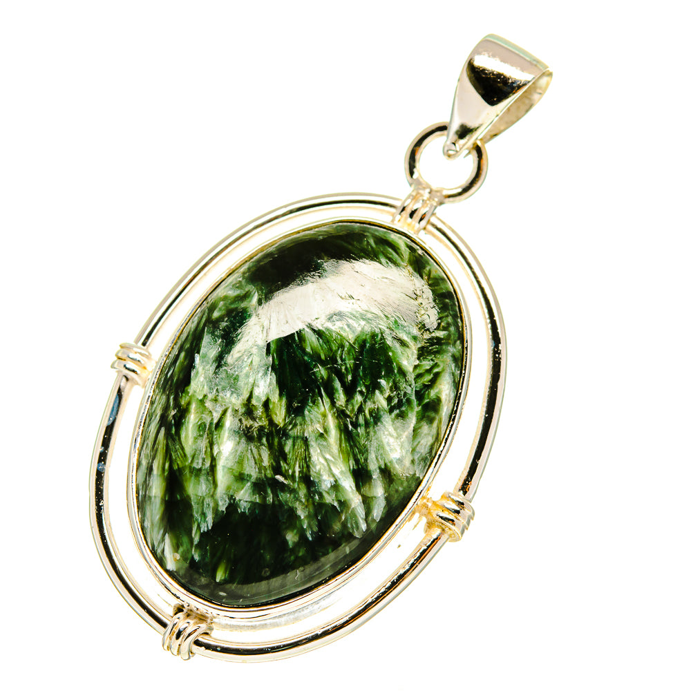 Seraphinite Pendants handcrafted by Ana Silver Co - PD760158