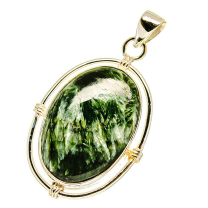 Seraphinite Pendants handcrafted by Ana Silver Co - PD760158
