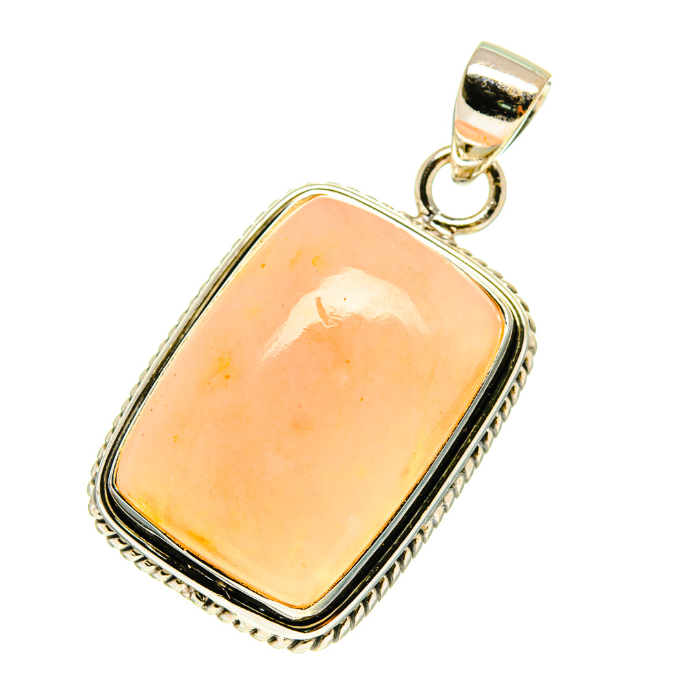 Pink Opal Pendants handcrafted by Ana Silver Co - PD760159