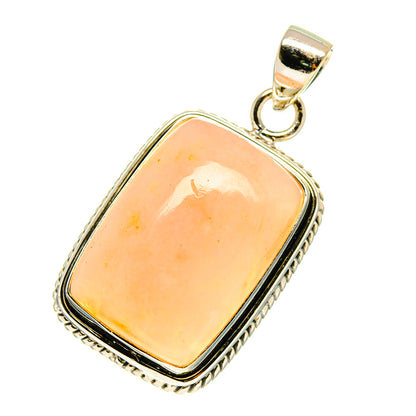 Pink Opal Pendants handcrafted by Ana Silver Co - PD760159