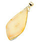 White Geode Slice Pendants handcrafted by Ana Silver Co - PD760163