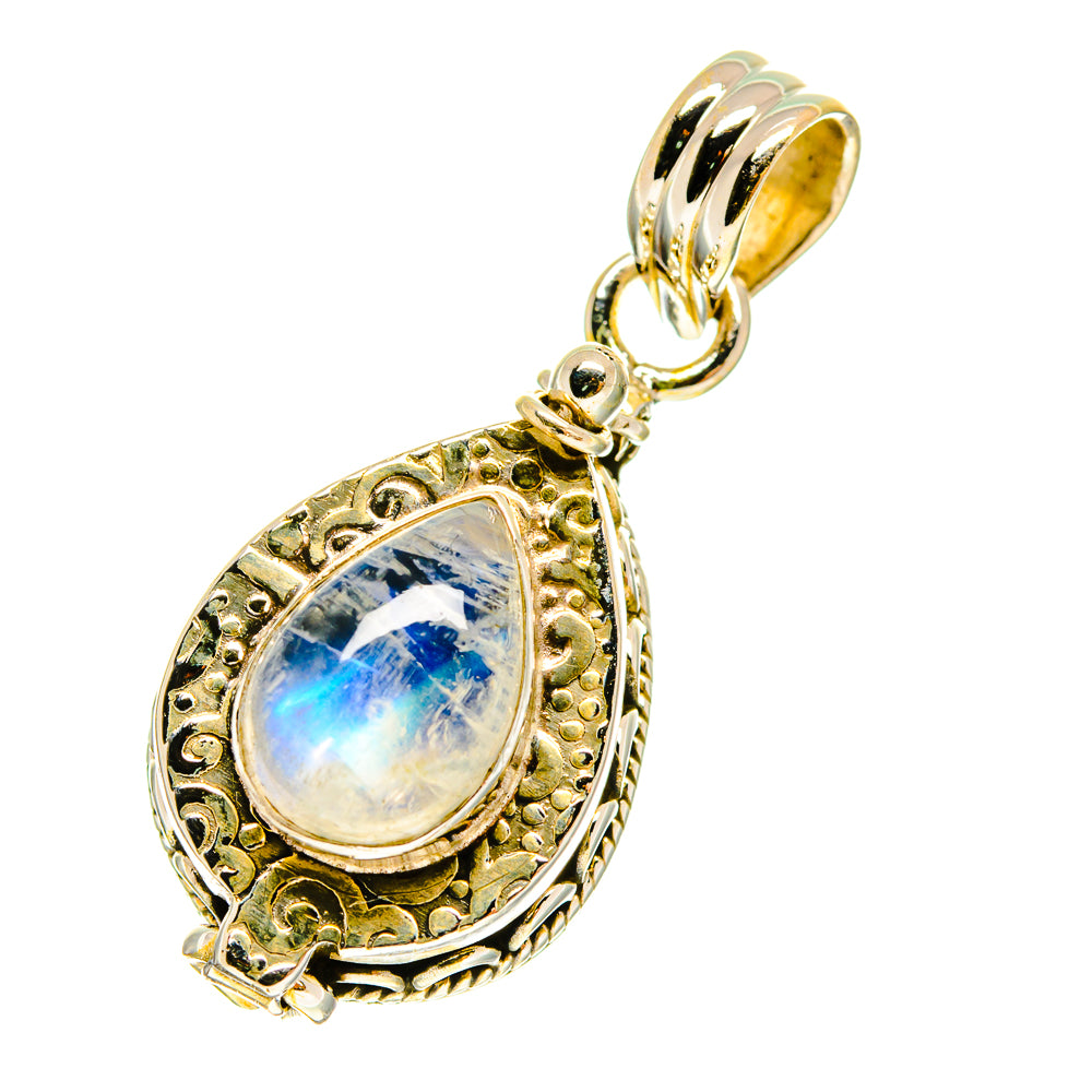 Rainbow Moonstone Pendants handcrafted by Ana Silver Co - PD760166