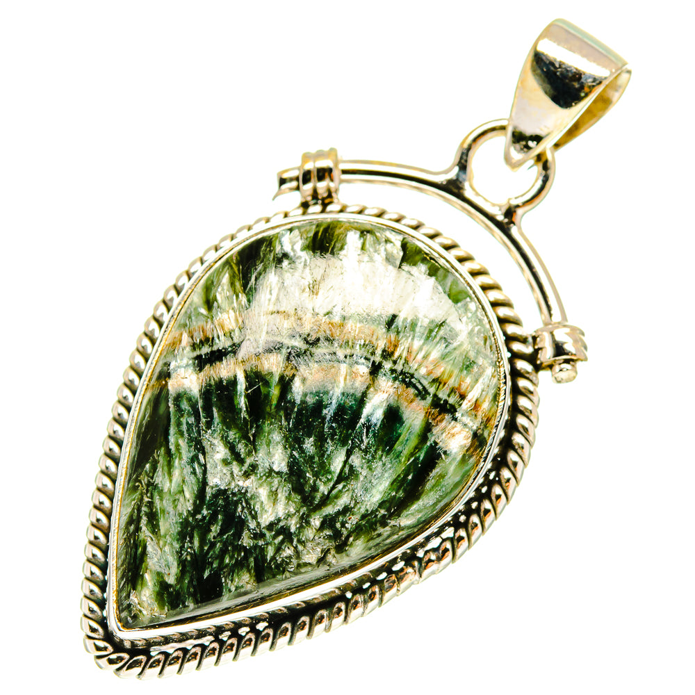 Seraphinite Pendants handcrafted by Ana Silver Co - PD760167