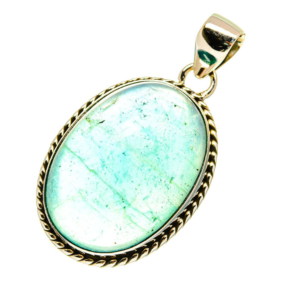 Green Fluorite Pendants handcrafted by Ana Silver Co - PD760172
