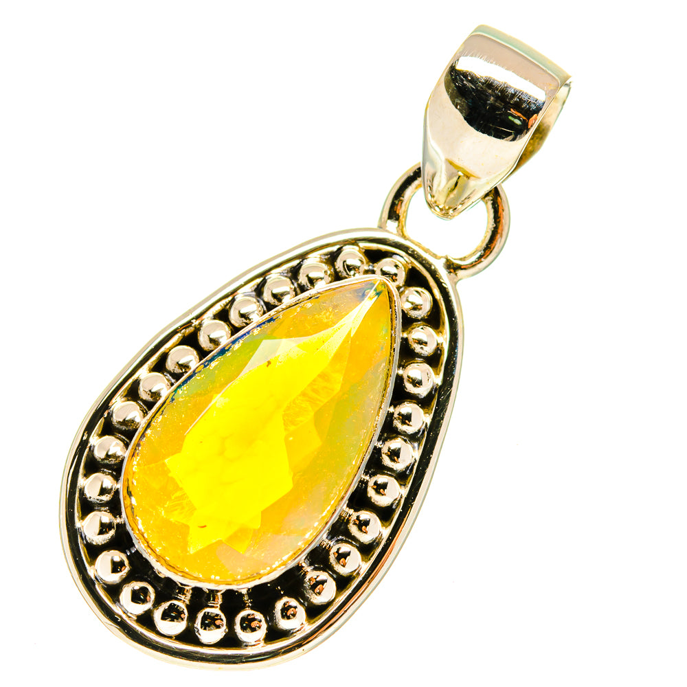 Ethiopian Opal Pendants handcrafted by Ana Silver Co - PD760183