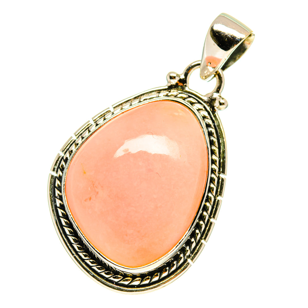 Pink Opal Pendants handcrafted by Ana Silver Co - PD760185