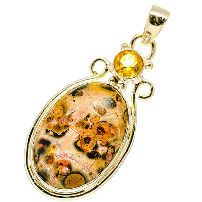 Poppy Jasper Pendants handcrafted by Ana Silver Co - PD760193