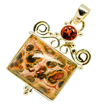 Poppy Jasper Pendants handcrafted by Ana Silver Co - PD760212