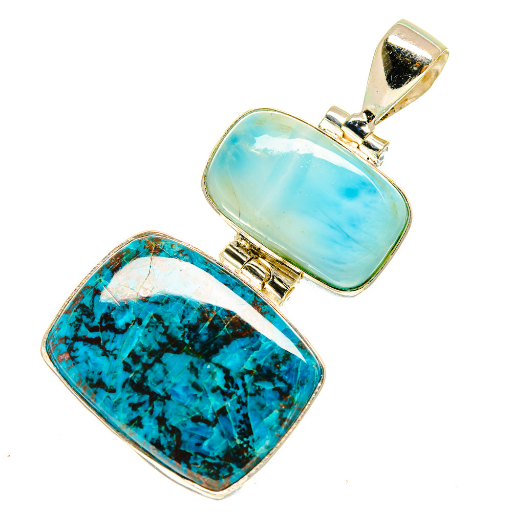 Shattuckite Pendants handcrafted by Ana Silver Co - PD760219
