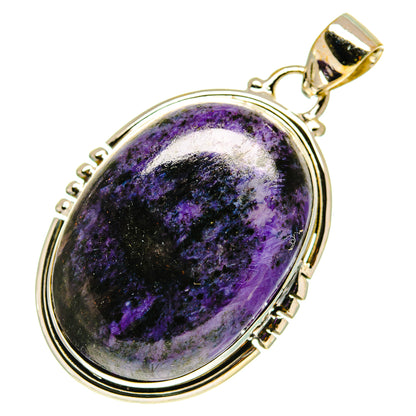 Charoite Pendants handcrafted by Ana Silver Co - PD760223