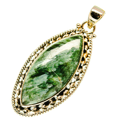 Seraphinite Pendants handcrafted by Ana Silver Co - PD760224