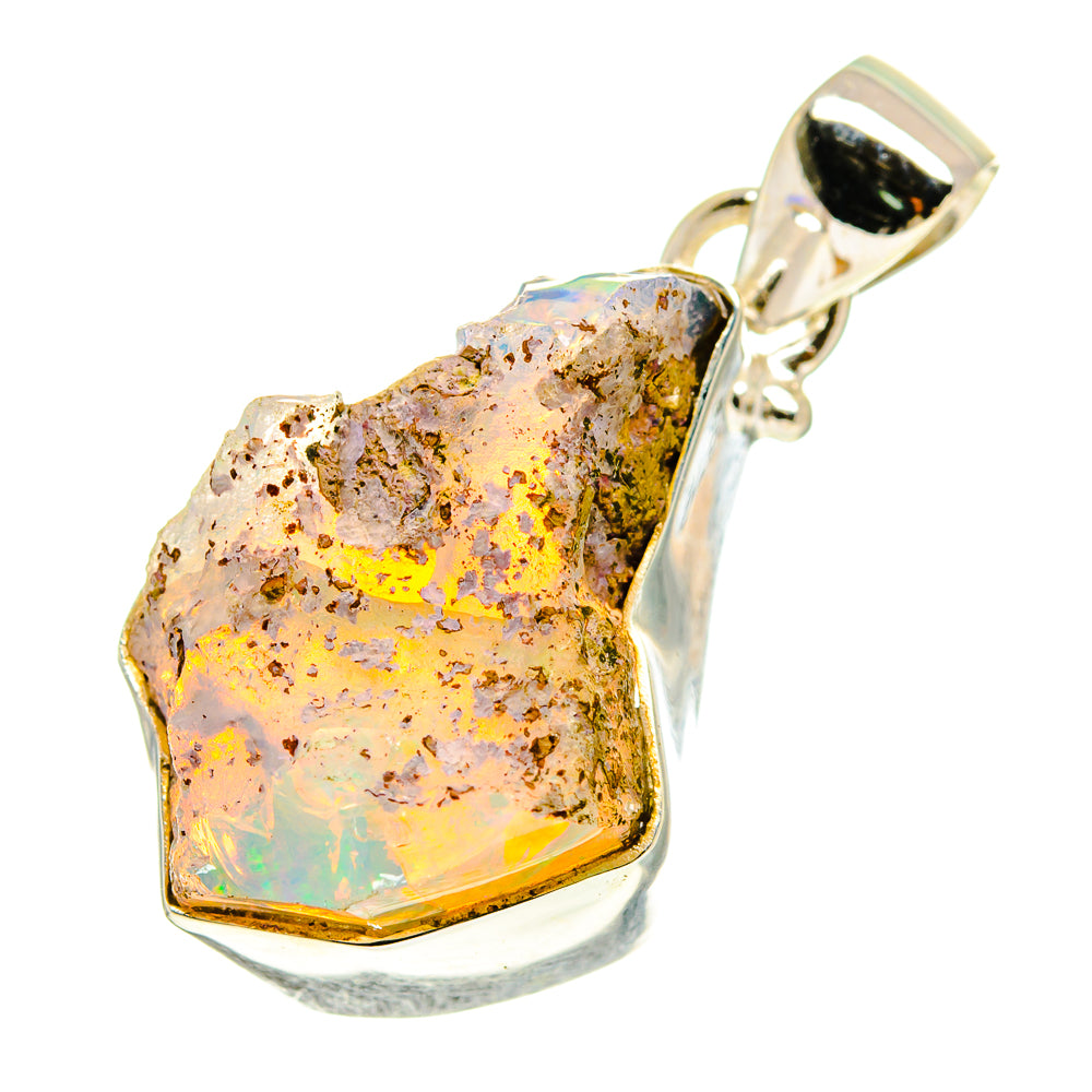 Ethiopian Opal Pendants handcrafted by Ana Silver Co - PD760232