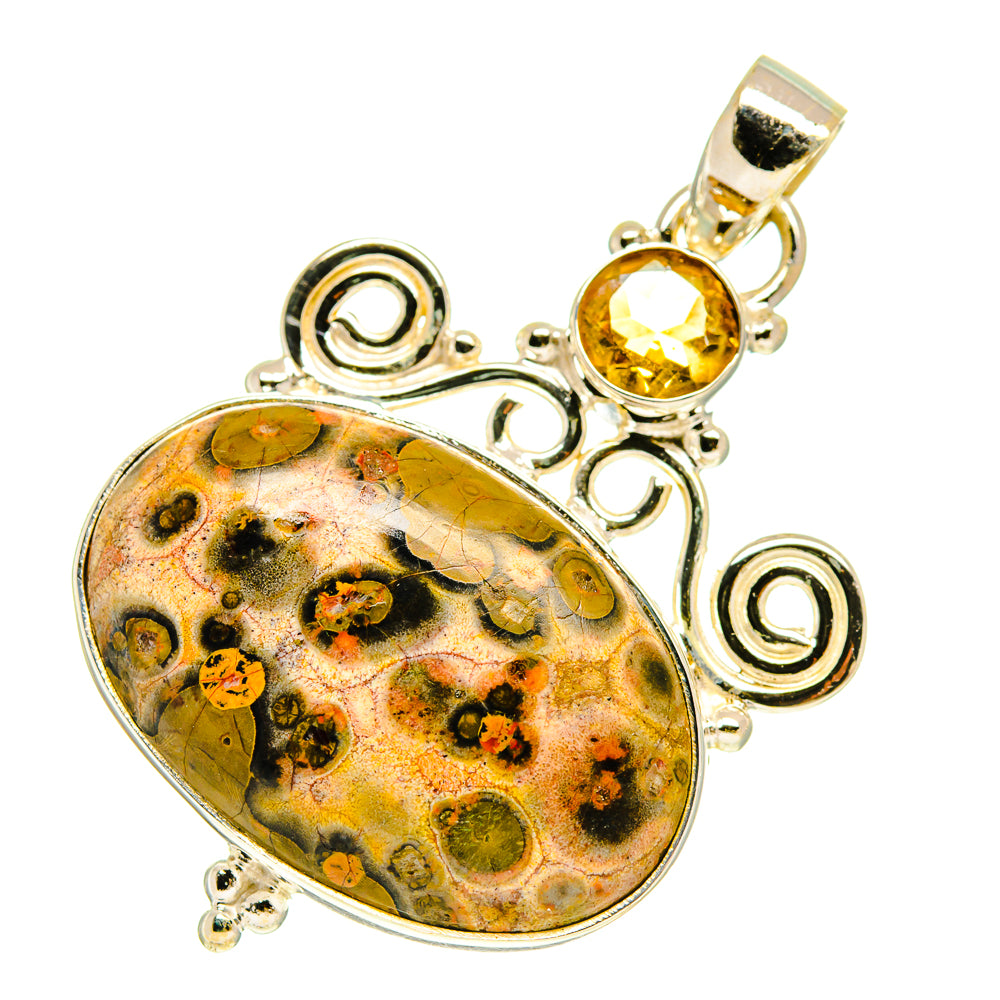 Poppy Jasper Pendants handcrafted by Ana Silver Co - PD760242