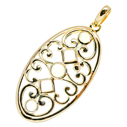 Rainbow Moonstone Pendants handcrafted by Ana Silver Co - PD760243