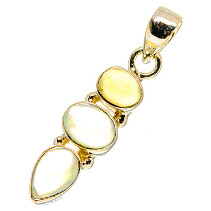 Ethiopian Opal Pendants handcrafted by Ana Silver Co - PD760246