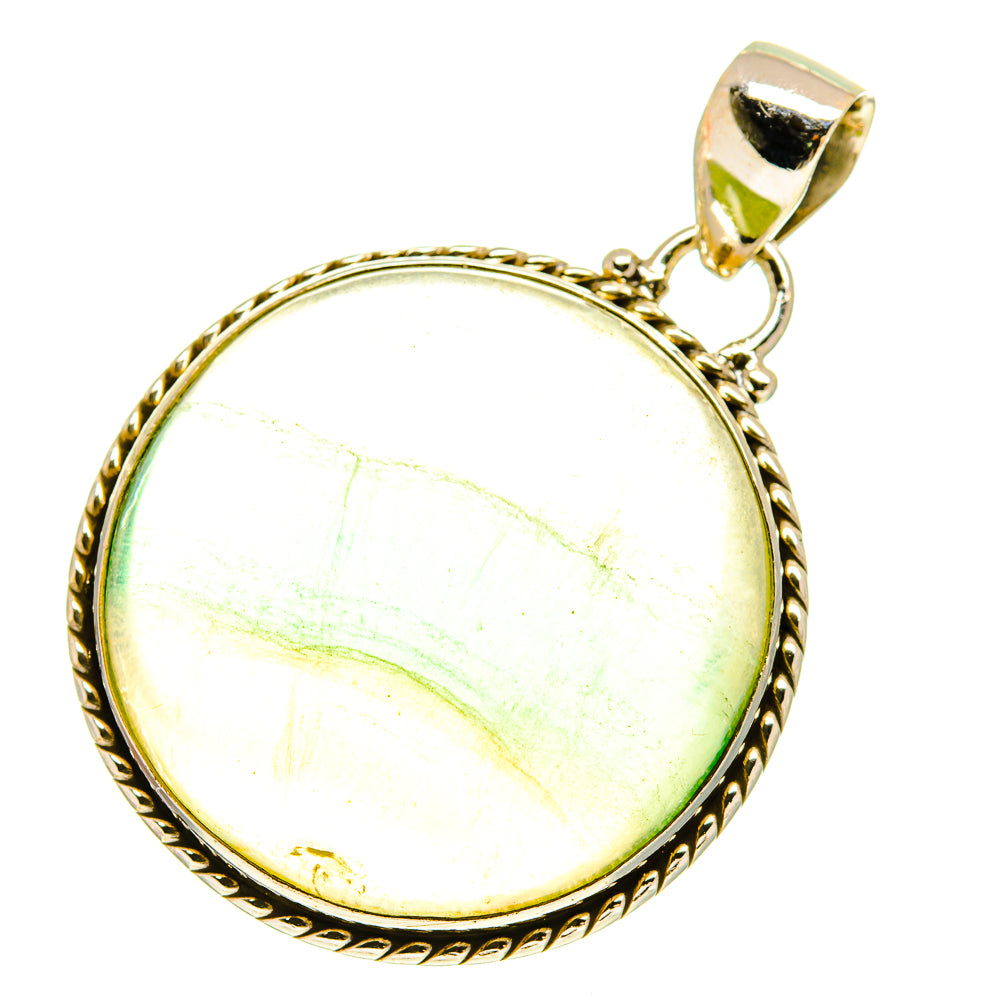 Green Fluorite Pendants handcrafted by Ana Silver Co - PD760254 - Photo 2