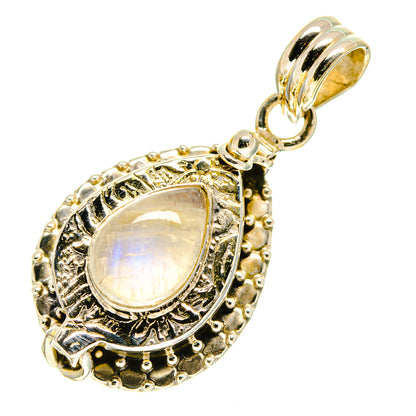 Rainbow Moonstone Pendants handcrafted by Ana Silver Co - PD760256