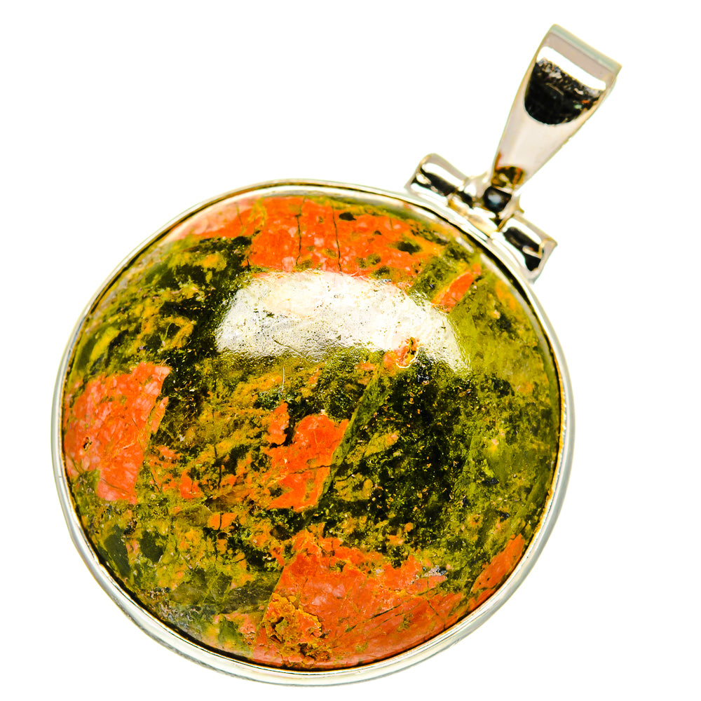 Unakite Pendants handcrafted by Ana Silver Co - PD760265