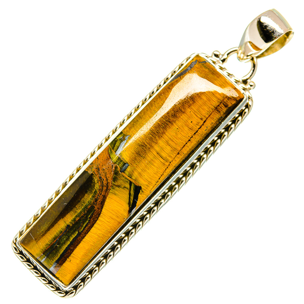 Tiger Eye Pendants handcrafted by Ana Silver Co - PD760274