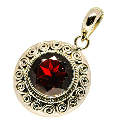 Garnet Pendants handcrafted by Ana Silver Co - PD760283
