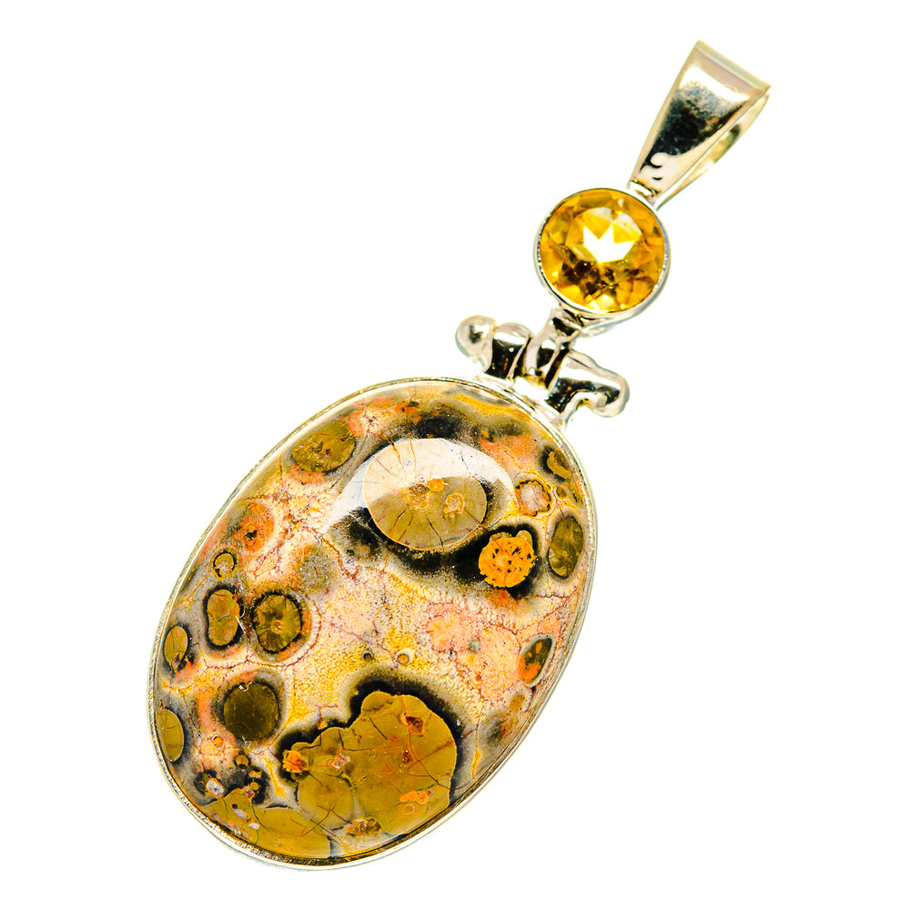 Poppy Jasper Pendants handcrafted by Ana Silver Co - PD760284