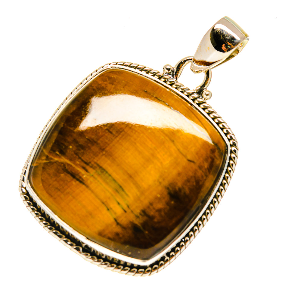 Tiger Eye Pendants handcrafted by Ana Silver Co - PD760286