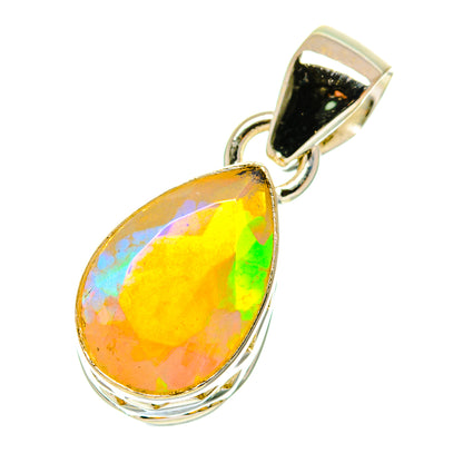 Ethiopian Opal Pendants handcrafted by Ana Silver Co - PD760290