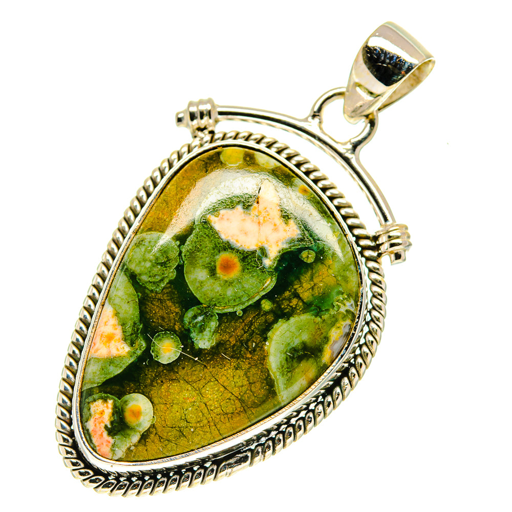 Rainforest Opal Pendants handcrafted by Ana Silver Co - PD760327