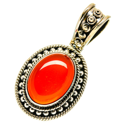 Red Onyx Pendants handcrafted by Ana Silver Co - PD760335